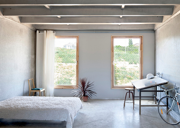 Minimisation of finishes in the case studies: (credit: A. Goula). AGATHÓN 17 | 2025