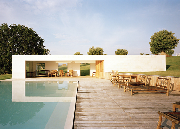 La poolhouse della Casa Dusenszky Vitale in Puglia (credit: V. Melluso)