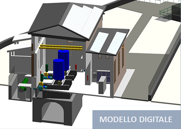 Meano hydroelectric power station in Pomaretto (TO) used as a case study (credit: the Authors, 2024). AGATHÓN 16 | 2024