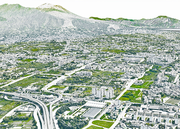 Ponticelli in Naples, Italy (credit: Google Earth Pro, 2024; adapted by A. Palma). AGATHÓN 17 | 2025